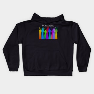 Be the Change | Peace Sign Kids Hoodie